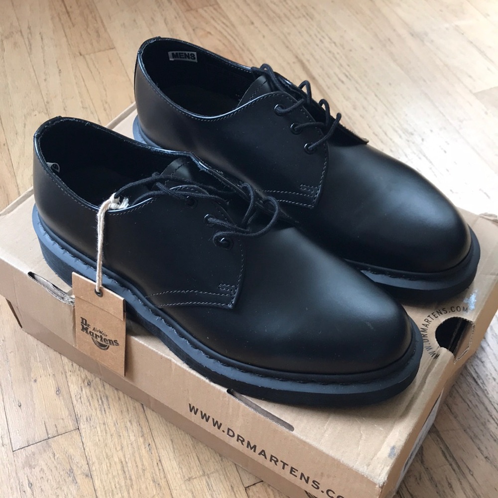 Dr. Martens 1461 Mono Smooth Oxford Shoes